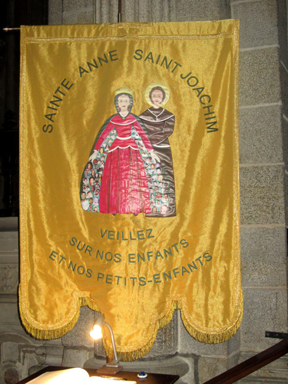 Bannire de la basilique Sainte-Anne-d'Auray