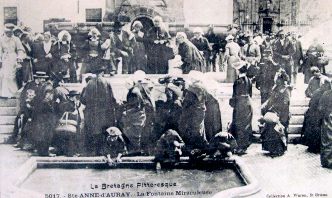 La fontaine miraculeuse de Sainte-Anne-d'Auray