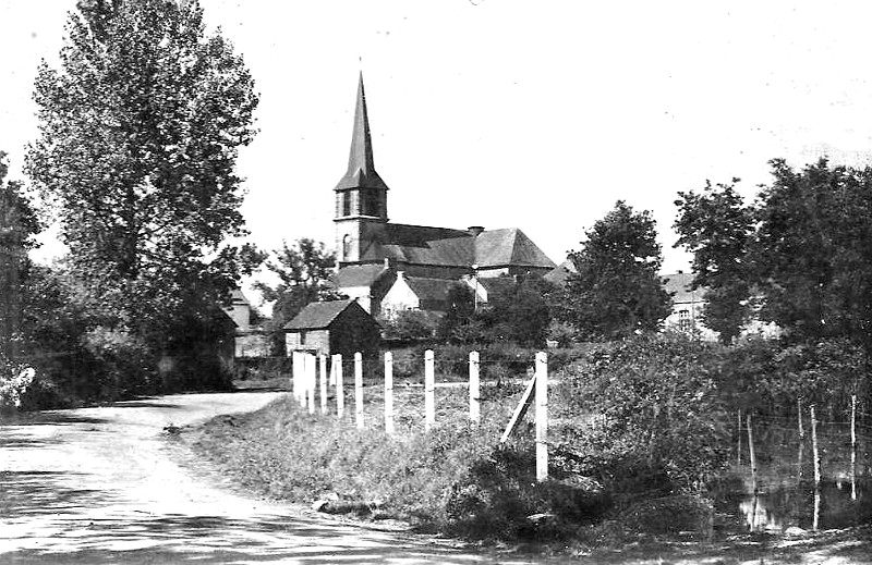 Nouvelle glise de Sainte-Anne-sur-Vilaine (Bretagne).