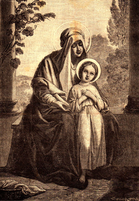 Sainte Anne, mère de la Vierge Marie