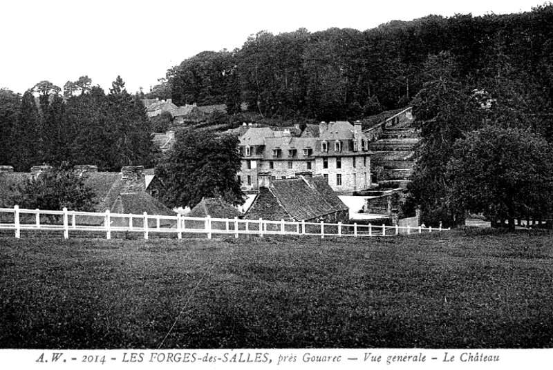 Les Forges des Salles  Sainte-Brigitte (Bretagne).