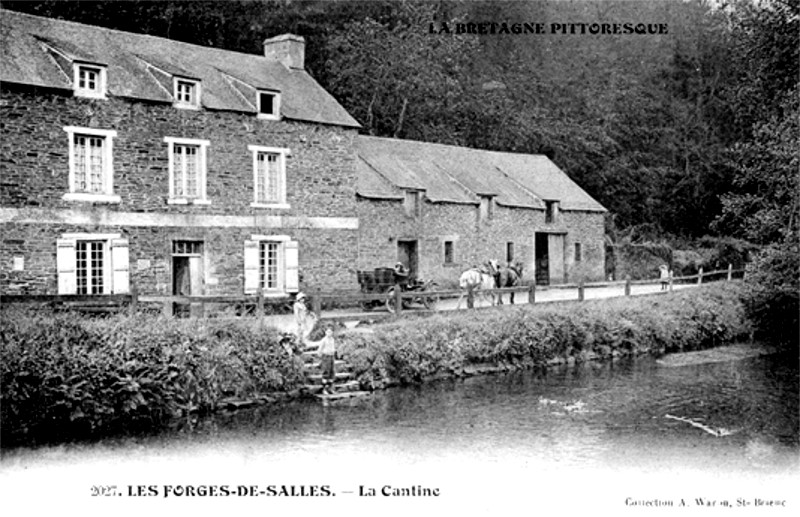 Les Forges des Salles  Sainte-Brigitte (Bretagne).