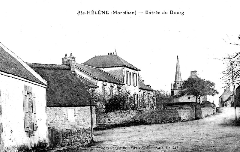 Ville de Sainte-Hlne (Bretagne).