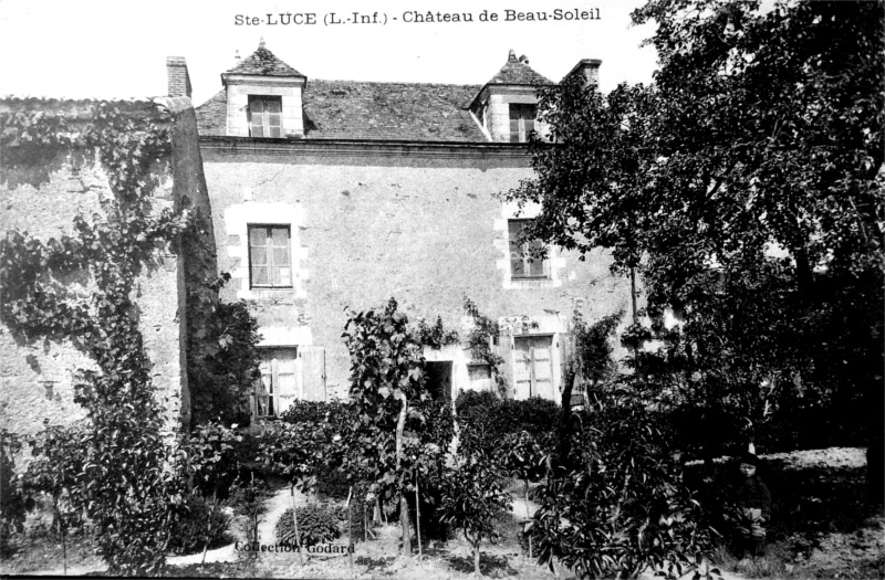 Manoir du Beau-Soleil  Sainte-Luce-sur-Loire (Bretagne).