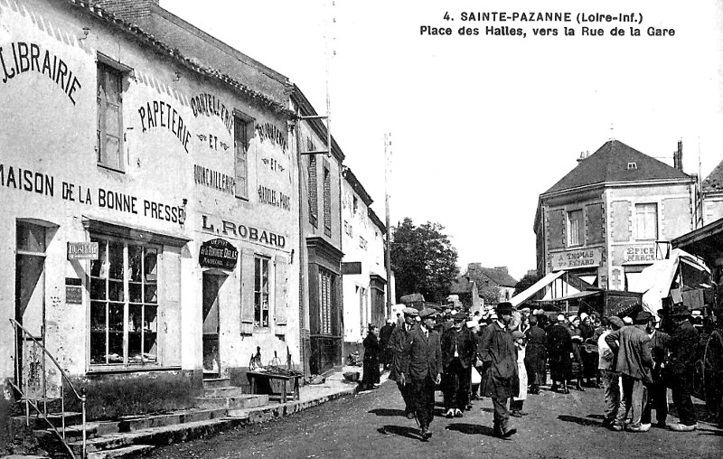 Ville de Sainte-Pazanne (Bretagne).