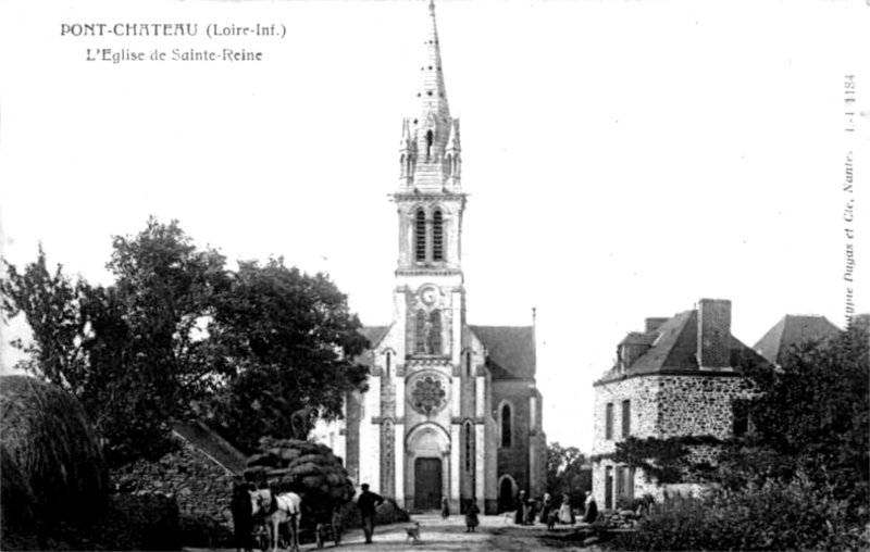 Eglise de Sainte-Reine-de-Bretagne ((anciennement en Bretagne).