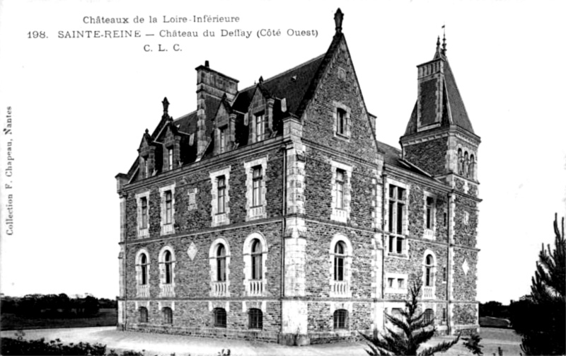 Chteau de Deffay  Sainte-Reine-de-Bretagne ((anciennement en Bretagne).