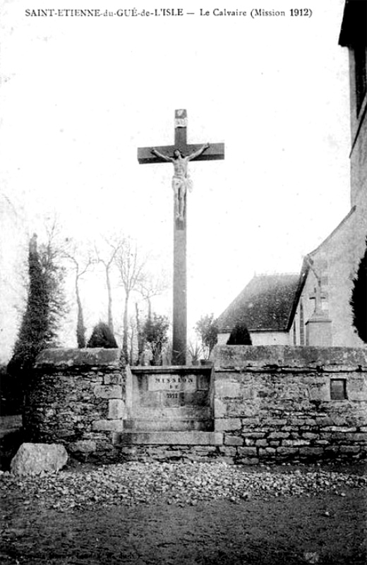 Croix de Saint-Etienne-du-Gué-de-l'isle (Bretagne).