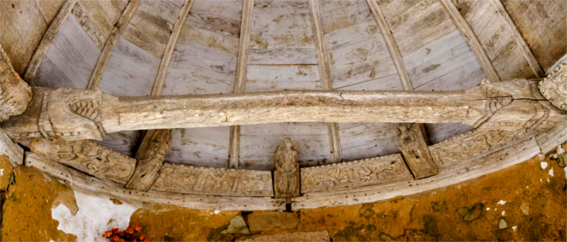 Saint-Jean-du-Doigt (Bretagne) : Oratoire du Sacre