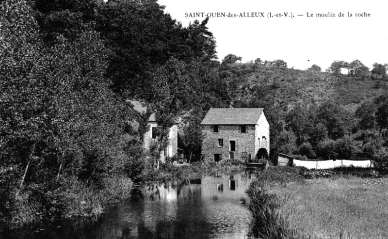 Moulin de Saint-Ouen-des-Alleux (Bretagne).