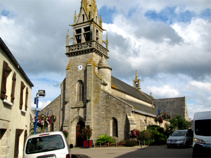 L'glise de Santec (Bretagne).