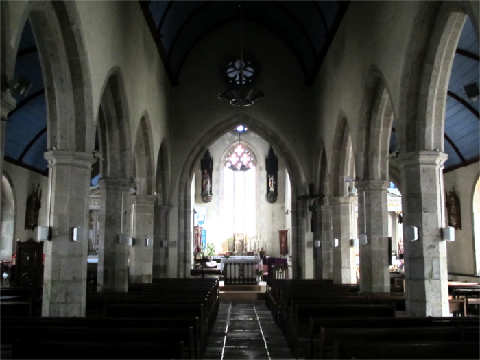 L'glise de Santec (Bretagne).