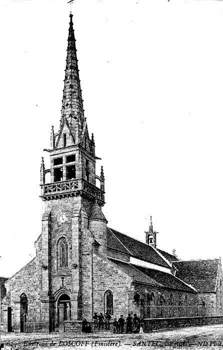 Eglise de Santec (Bretagne).