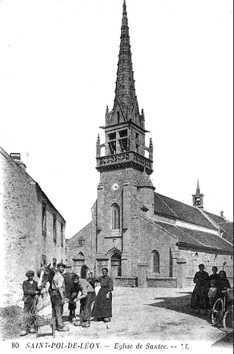 Eglise de Santec (Bretagne).