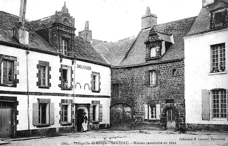 Ancienne maison  Sarzeau (Bretagne).