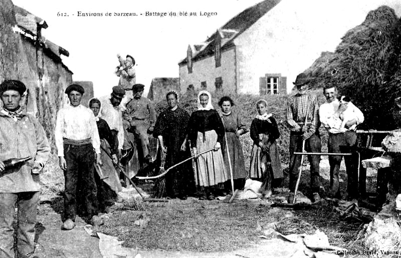 Ville de Sarzeau (Bretagne).