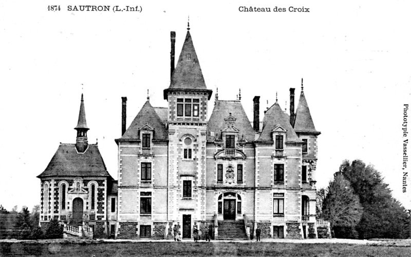 Château des Croix à Sautron (Bretagne).