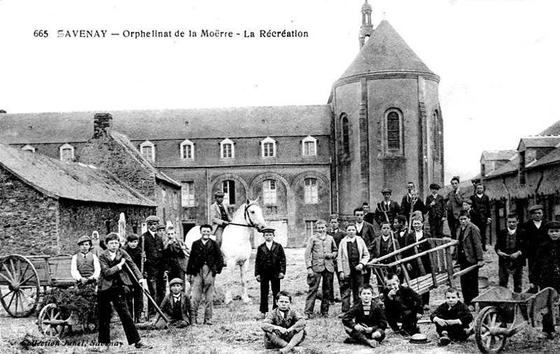 Orphelinat de la Morre  Savenay (anciennement en Bretagne).
