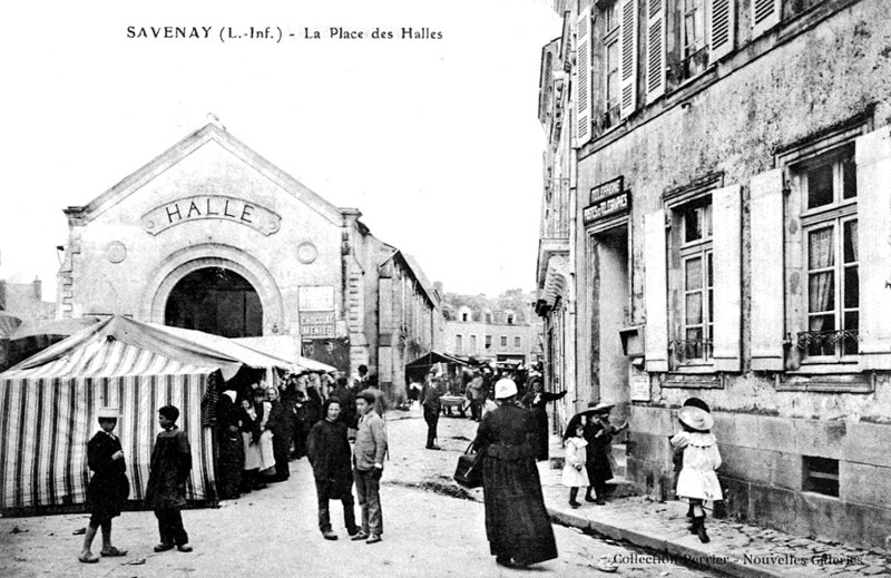 Ville de Savenay (anciennement en Bretagne).