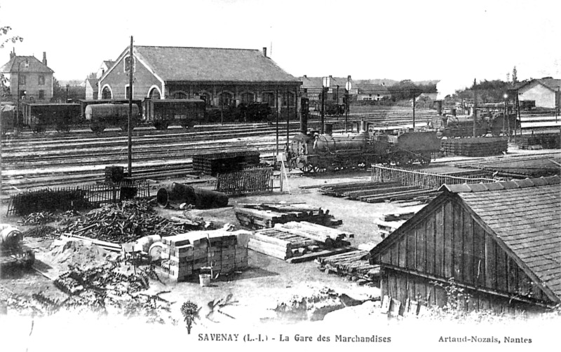 Gare de Savenay (anciennement en Bretagne).