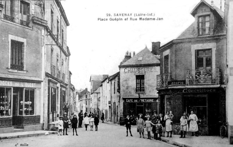 Ville de Savenay (anciennement en Bretagne).