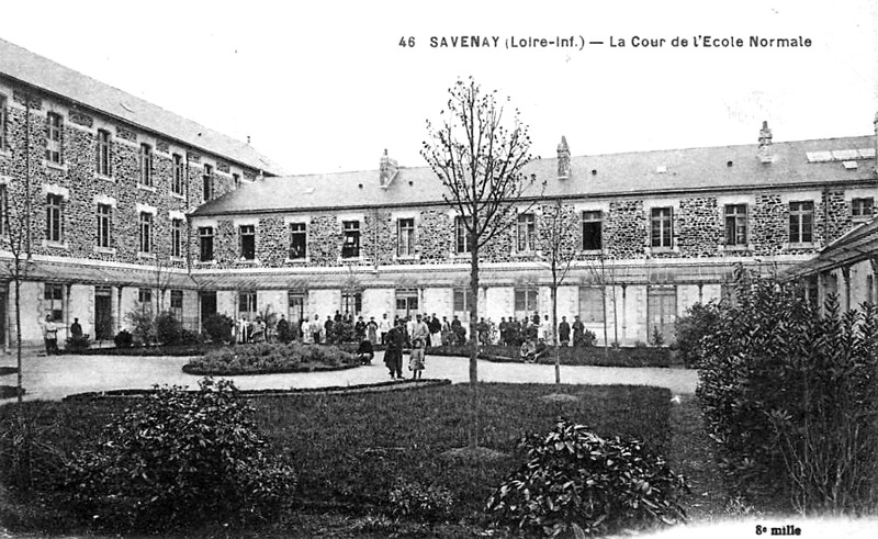 Ecole normale de Savenay (anciennement en Bretagne).