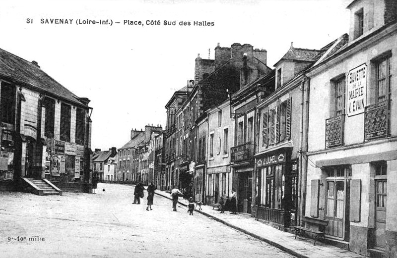 Ville de Savenay (anciennement en Bretagne).