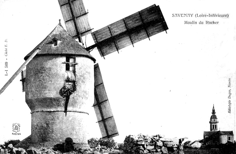 Moulin de Savenay (anciennement en Bretagne).