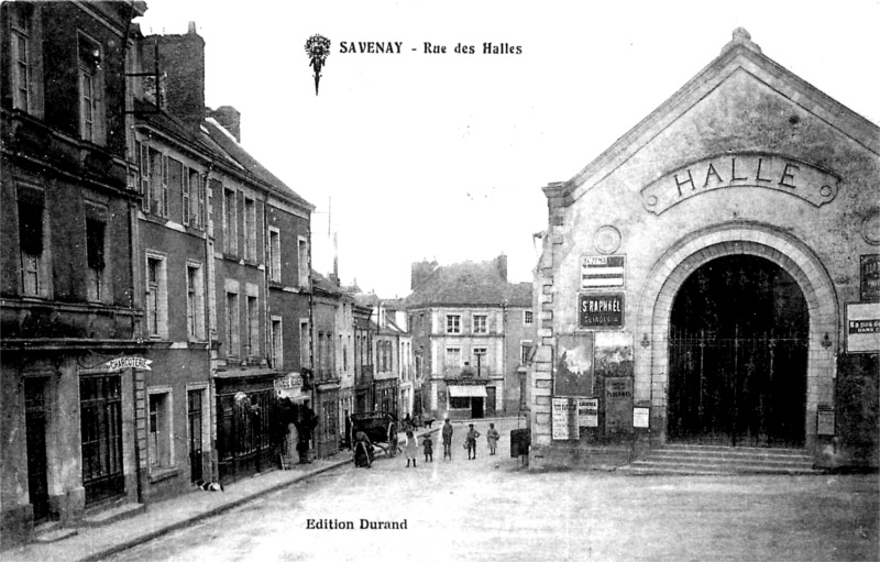 Halle de Savenay (anciennement en Bretagne).