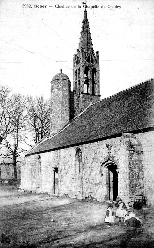 Chapelle Saint-Jean de Coadry  Scar (Bretagne).