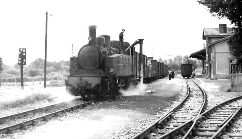 Gare de Scar (Bretagne).