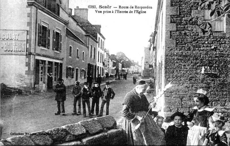 Ville de Scar (Bretagne).