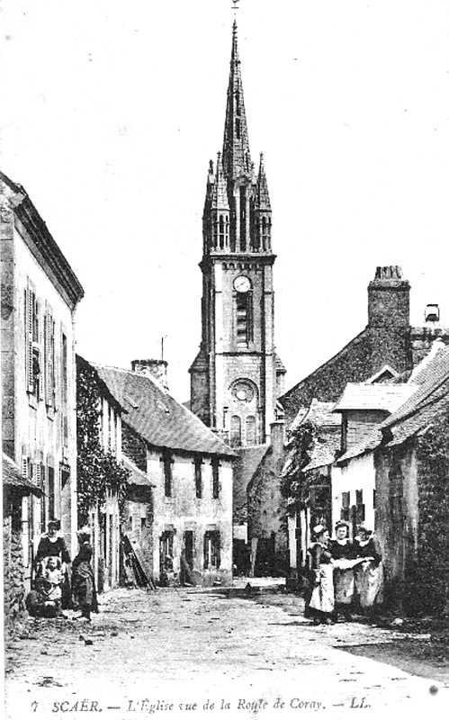 Eglise de Scar (Bretagne).