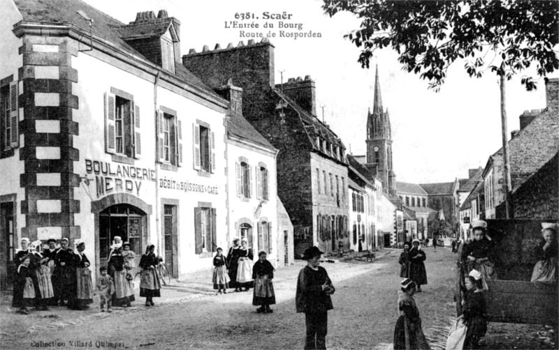 Ville de Scar (Bretagne).