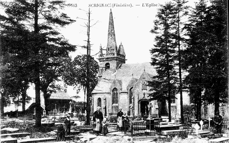 Eglise de Scrignac (Bretagne).