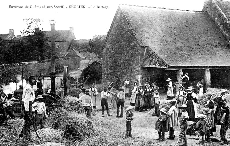 Ville de Sglien (Bretagne).