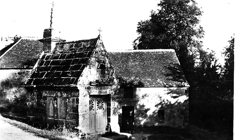 Oratoire du Clandy en Sglien (Bretagne).