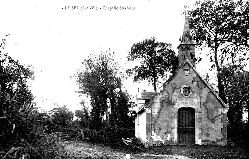 Chapelle Sainte-Anne du Sel-de-Bretagne (Bretagne).