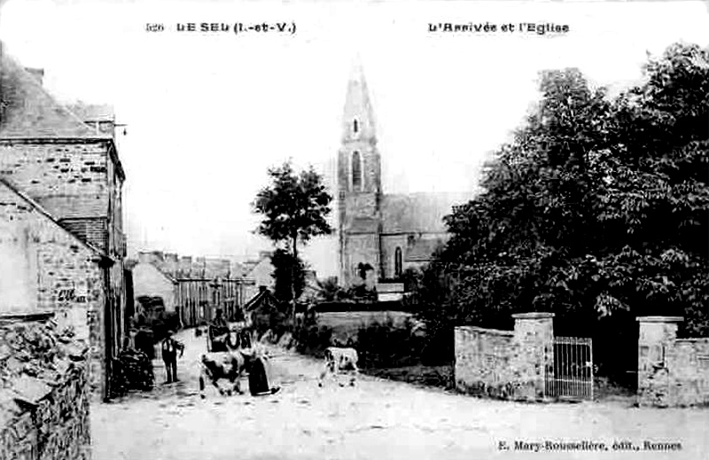 Ville du Sel-de-Bretagne (Bretagne).