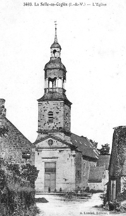 Eglise de la Selle-en-Cogls (Bretagne).