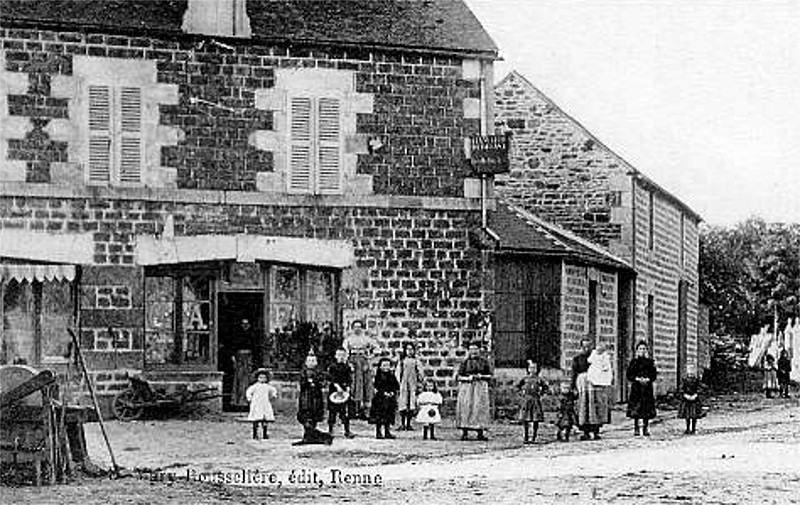 Ville de la Selle-en-Cogls (Bretagne).