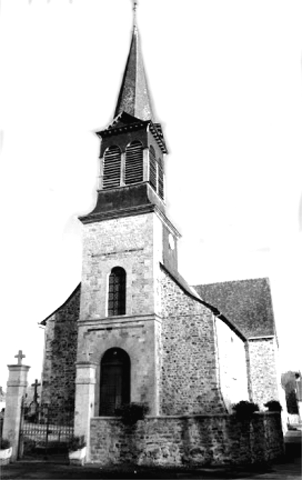 Eglise de La Selle-Guerchaise (Bretagne).