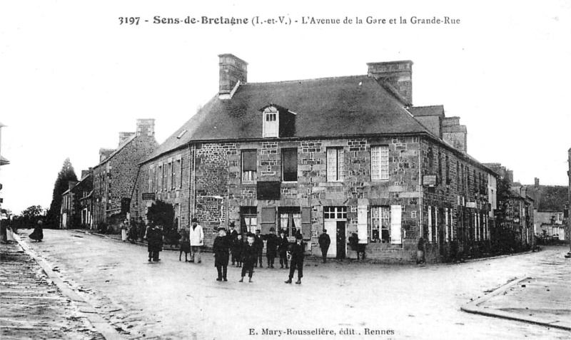 Ville de Sens-de-Bretagne (Bretagne).