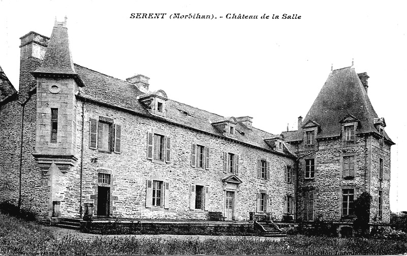 Chteau de la Salle  Srent (Bretagne).