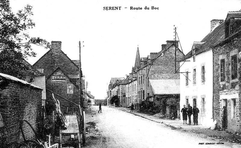 Ville de Srent (Bretagne).