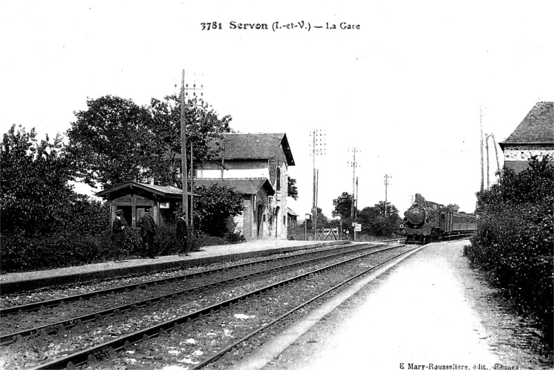 Ville de Servon-sur-Vilaine (Bretagne).