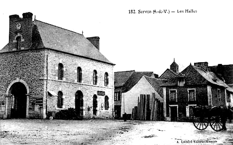 Ville de Servon-sur-Vilaine (Bretagne).