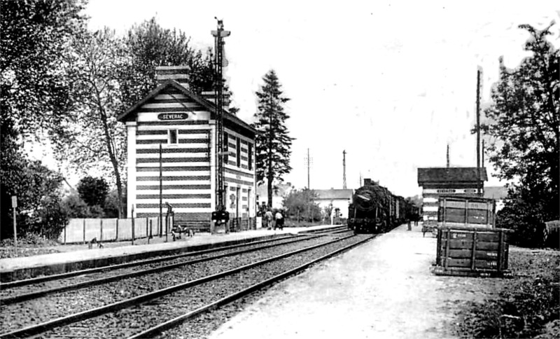 Gare de Svrac (anciennement en Bretagne).