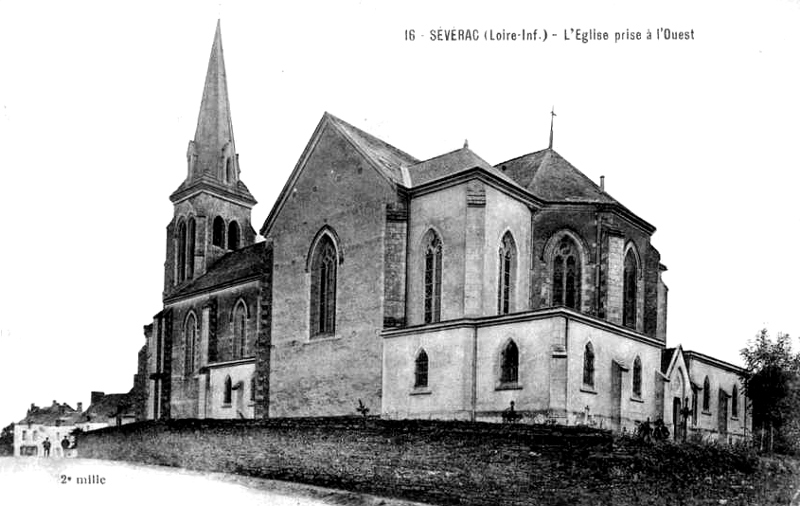 Eglise de Svrac (anciennement en Bretagne).