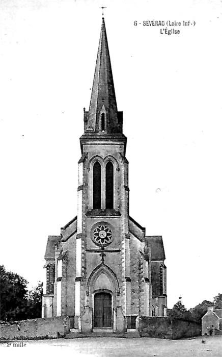 Eglise de Sévérac (anciennement en Bretagne).